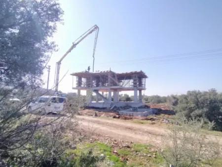 Didim Seyrantepe Yeşiltepede Projeden Satılık Anahtar Teslim Özel Villa