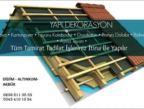 Tadilat Ve Tamirat Hizmetleri